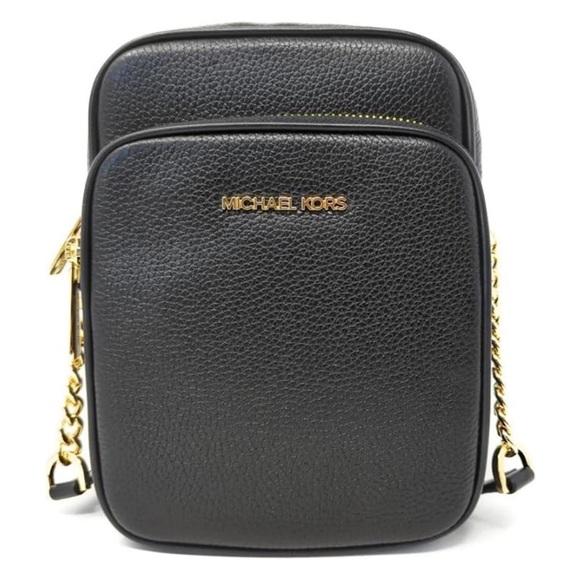 Michael Michael Kors Womens Jet Set Travel Medium Leather Crossbody NWOT - Picture 6 of 9